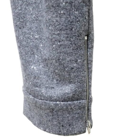 Alexander Wang Wool And Silk Blend Trouser Pants Ankle Zip Women Size 8 - Picture 11 of 13